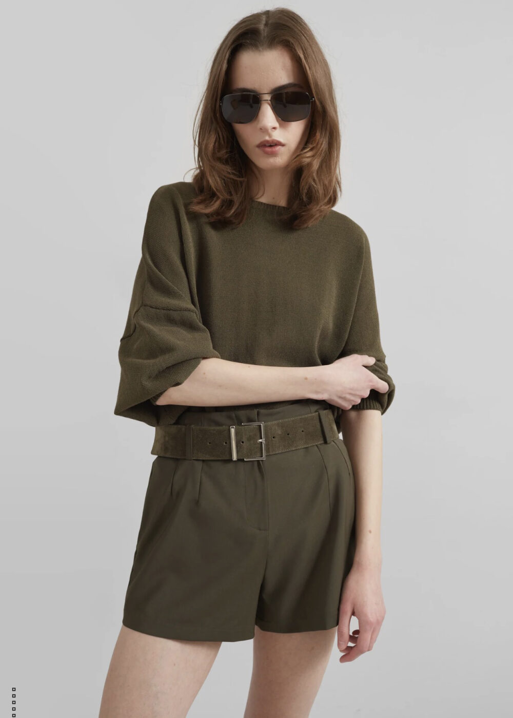 Lise Wool Blend Shorts – Image 2