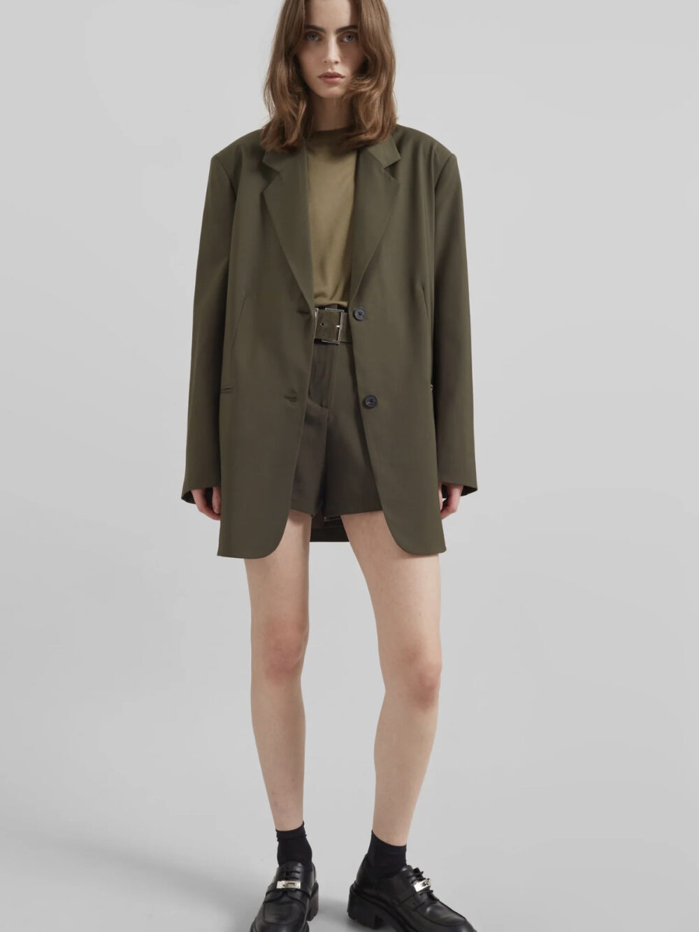 Lise Wool Blend Shorts