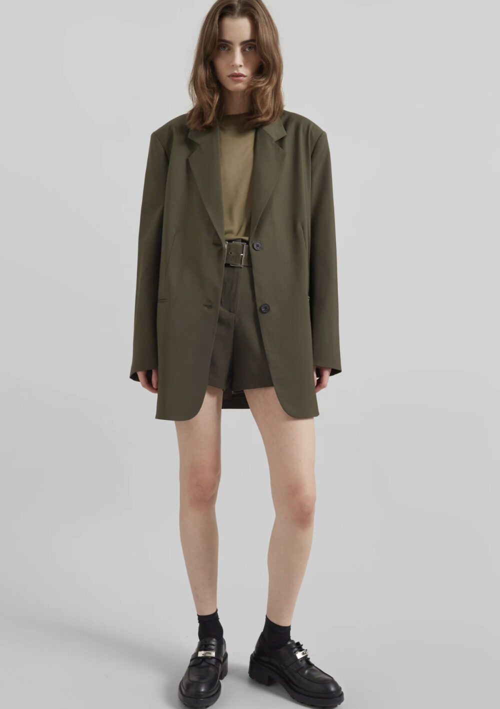 Lise Wool Blend Shorts